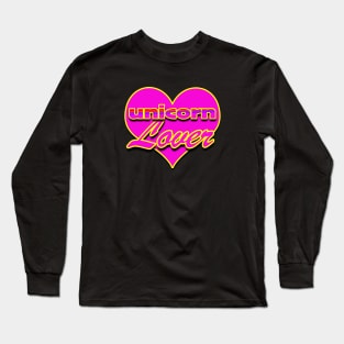 Unicorn Lover Long Sleeve T-Shirt